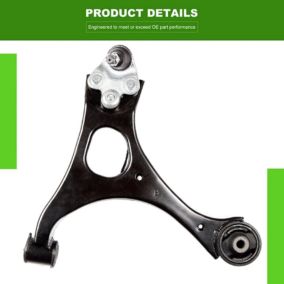 Conjunto de brazo de control inferior delantero y rótula 2 piezas para Acura CSX/Civic 2006-2011 Foto 2 de 4