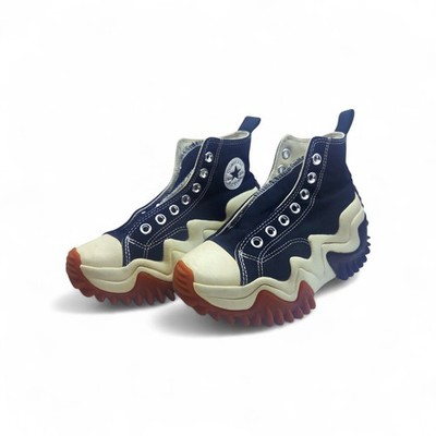 Converse Run Star Motion High-Top Sneaker Schwarz/Weiß/Gummi/Honey All Star Gr. 5