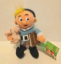 Vtg 1999 CVS Stuffins Plush Island of Misfit Toys Bean Bag Herbie the Elf w/tag