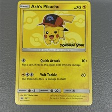 Ash's Pikachu SM111 Sm Regular on eBay