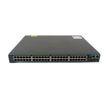 Cisco WS-C2960S-48LPS-L 2960-S PoE+ 48 Port 10/100/1000 Switch