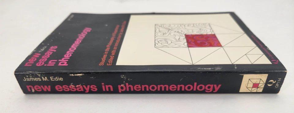 New Essays in Phenomenology James M. Edie Quadrangle Books 1969 paperback - Image 3 of 4