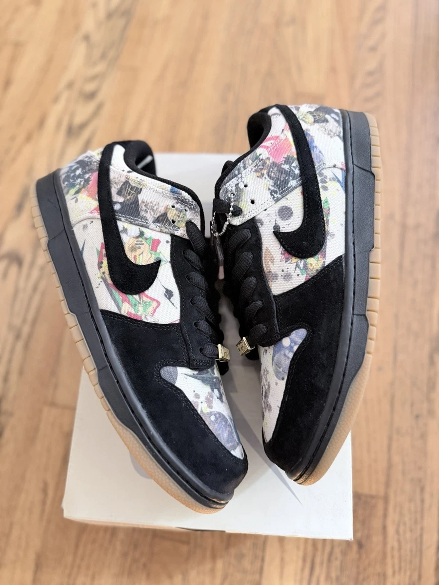 Supreme x Nike Dunk SB Low Black for Sale | Authenticity