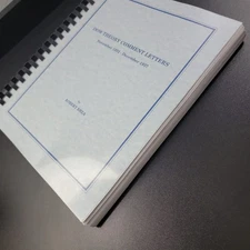 500 pages Dow Theory Comment: Selected Issues Nov 1932 to Dec 1937 - RARE RHEA