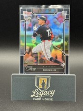2024 Panini Three and Two #65 Brooks Lee Black #/8