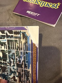 Castlequest (Nintendo Entertainment System NES Game Map & Manual Tested 🔥🔥🔥🔥