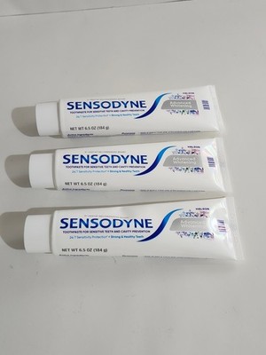 SENSODYNE Advanced Whitening Toothpaste 6.5 oz -  Pack of 3