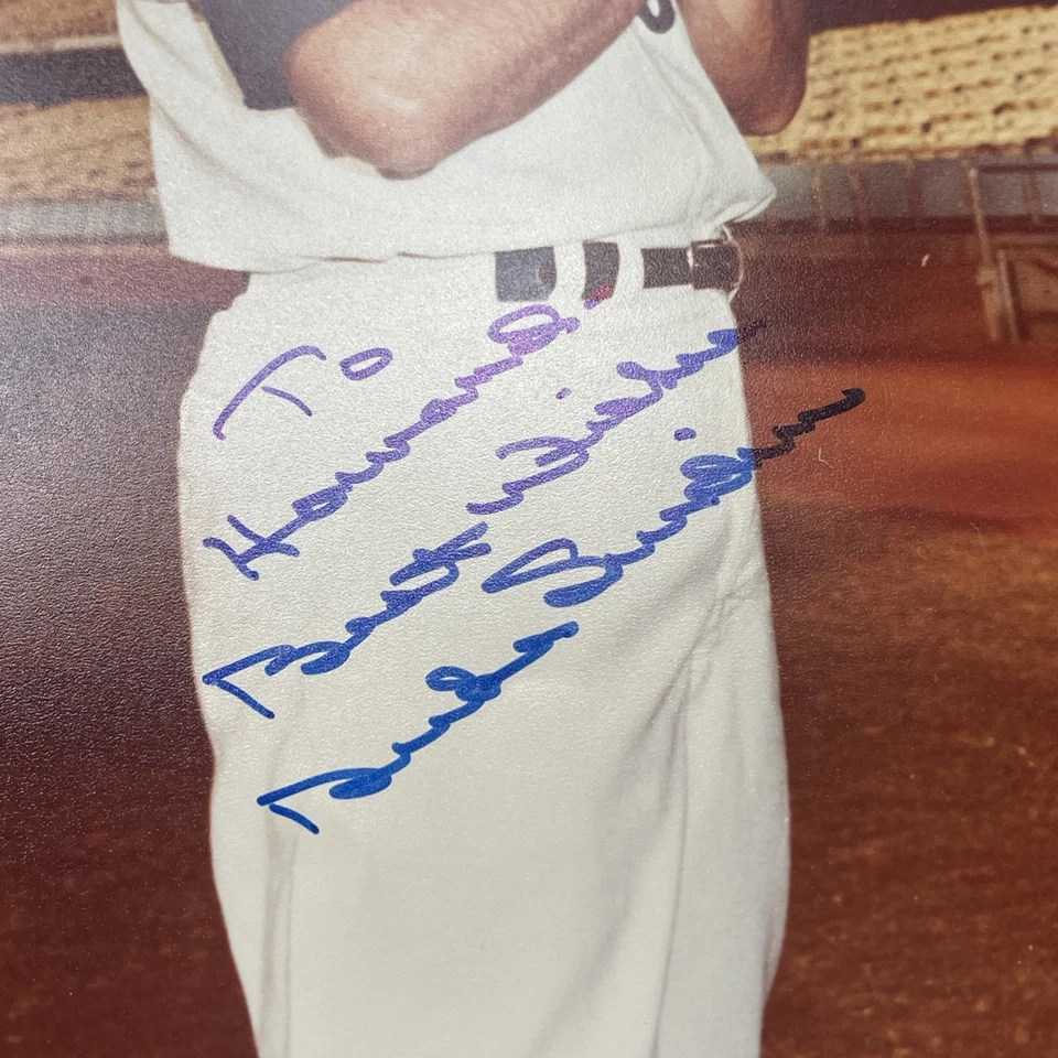 Duke Snider signed Los Angeles Dodgers 8x10 Photo autograph Very Nice - Image 2 of 3