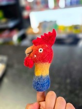 Rooster Finger Puppet Finger Puppets for Kids Finger Puppet Toy