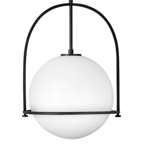 Hinkley Somerset 15 1/2" Wide Black Pendant Light - Picture 6 of 10