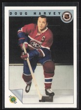 1991-92 Ultimate Original 6 #12 Doug Harvey Montreal Canadiens