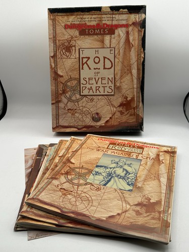 Advanced Dungeons & Dragons - The Rod of Seven Parts Box TSR 1145 - Bild 5 von 9