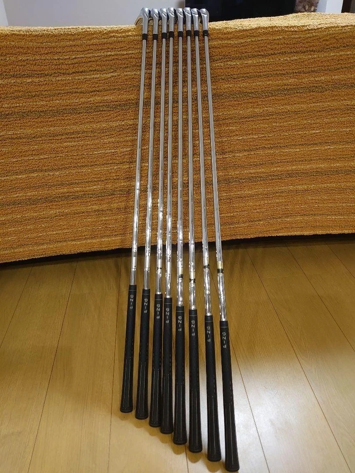 Juego de plancha Ping S55 8 piezas 3-Pw Flex S Stiff Dynamic Gold S200 (sin derechos de aduana) Foto 3 de 4