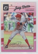 2017 Panini Donruss Optic Pink Prizm Joey Votto #88 t5e