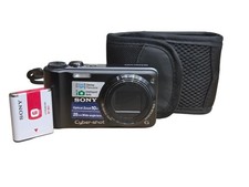 Sony Cyber-shot DSC-H55 14.1MP 10x Zoom Camera W/Battery SD Card  Bag