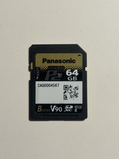 Panasonic microP2 64GB AJ-P2M064BG – Broadcast Speicherkarte