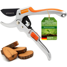 GARTENPAUL Profi Ratschen-Gartenschere Premium Amboss Garten Schere Baumschere