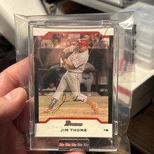 Jim Thome Cards, Rookie Card Checklist, Autographed Memorabilia Guide 6