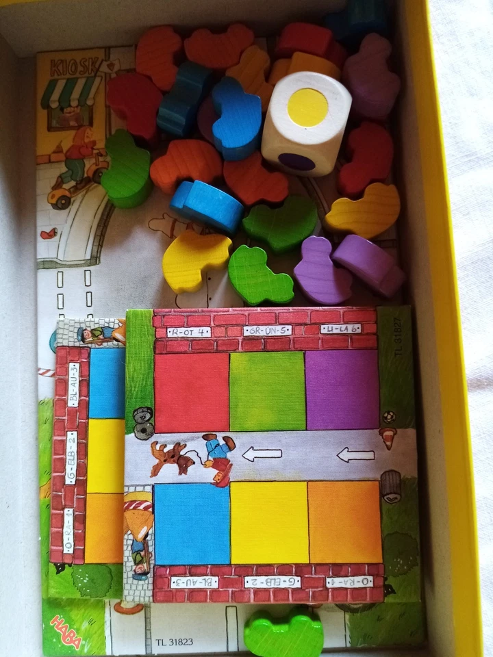 Flinke Flitzer Haba Spiel 4411 4-8 Jahre Farbwürfelspiel - Bild 3 von 3