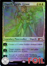 Elspeth, Knight-Errant Sketch Foil - Secret Lair Volkan Baga - 701 NM