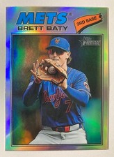 2026 Topps Heritage BRETT BATY Chrome Refractor #19 Mets