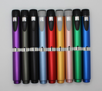60iu Metal V2 Reusable Magic Peptide Pen Starter Kit With 10 Cartridges