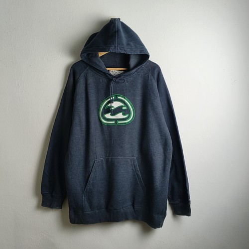 Billabong, Vintage 90s Billabong Grail Big Logo Embroidered Hoodie Size L
