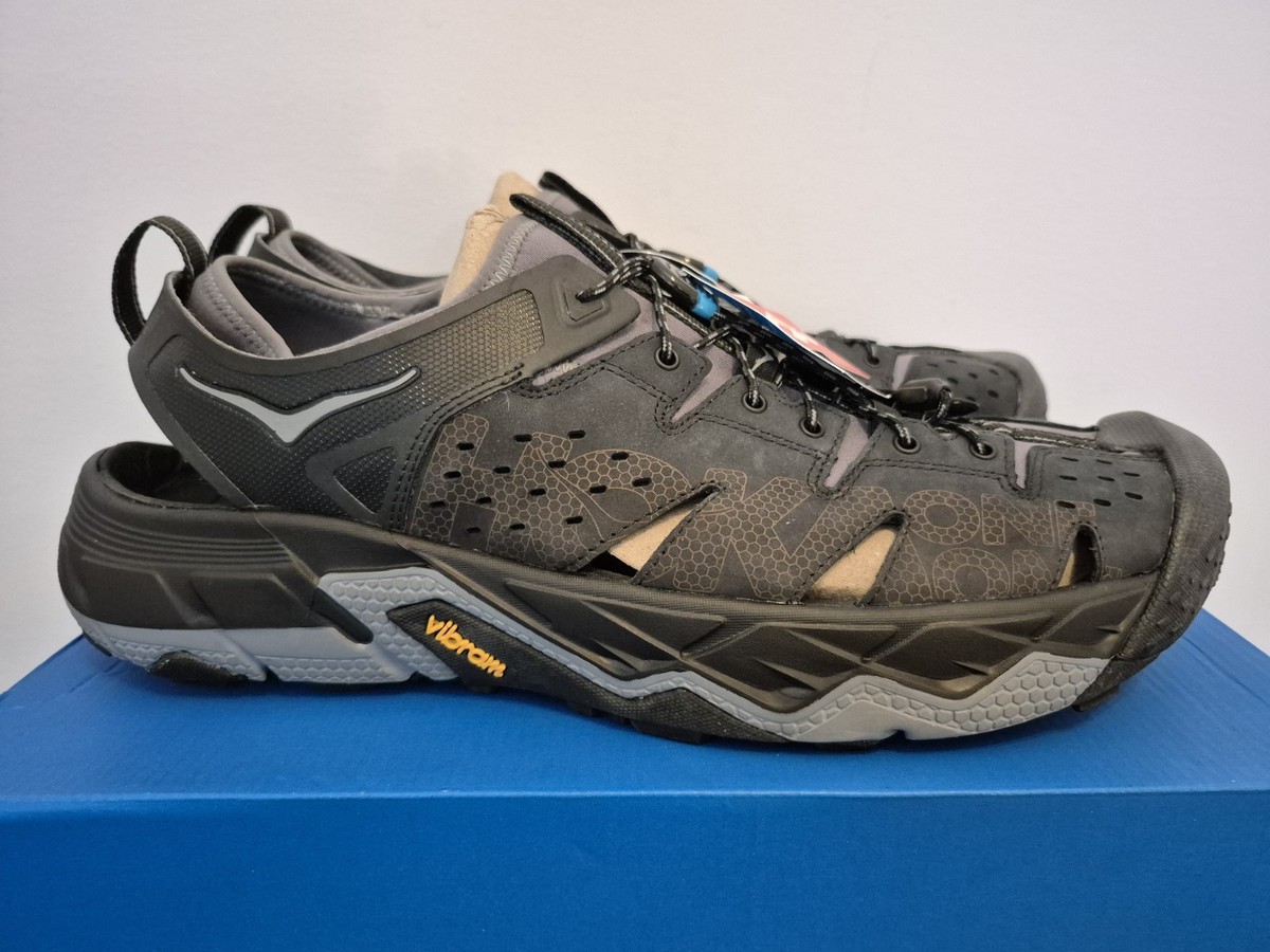 Hoka One One Men's M Tor Trafa Sandal Anthracite/Black UK