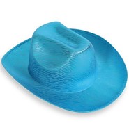 Fasching KostüM Cowboyhut Cowgirlhut Gr. 58 Cm TüRkis
