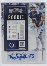 2020 Contenders Rookie Cracked Ice Ticket /22 Rodrigo Blankenship #227 Auto 8p8