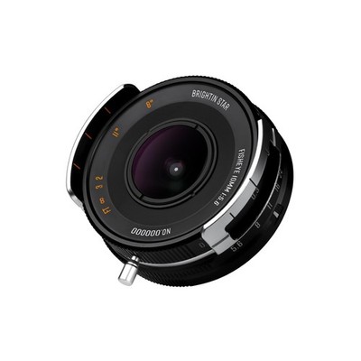 Brightin Star 10mm F5.6 Pro Fisheye Lens for Fuji XF Mount, 175° Black
