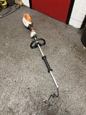 Stihl HLA66 Long Reach Battery Hedge Trimmer Battery Compartment And Shaft