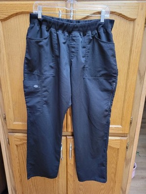 Elastic Waist w/ Inside Drawstring By Dickies Sz L Petite. Excellent Condition 