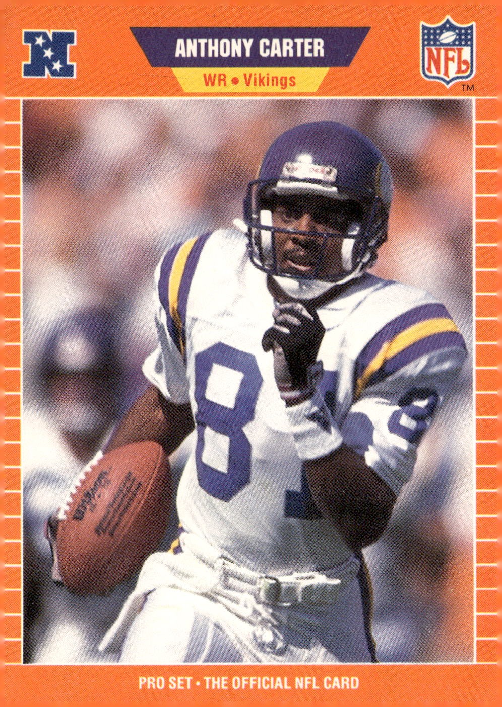 1989 Pro Set #228 Anthony Carter