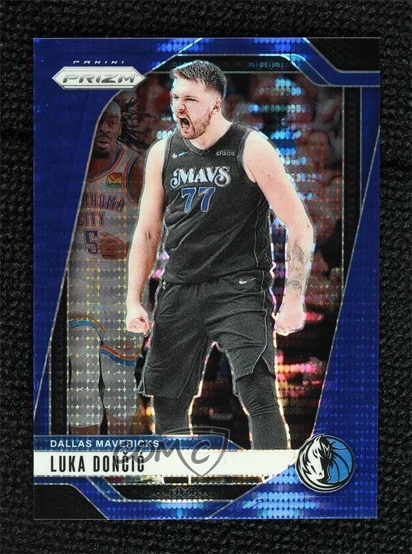 2024-25 Panini Prizm Blue Pulsar Prizm 98/99 Luka Doncic #89 0g4t