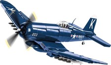 COBI Historical Korean War F4U-4 Corsair Aircraft Model Block Set
