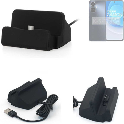 Dockingstation für Tecno Camon 19 Pro 5G USB Type-C Tisch-Ladestation Desk char