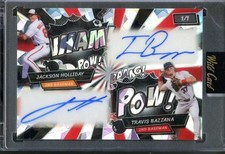 2024 Wild Card Comix #AAC-JHTB Jackson Holliday / Travis Bazzana Dual Auto 1/1