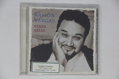 Ramon Vargas Verdi Arias CD Album