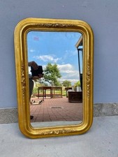 Specchiera Luigi Filippo in Legno - Restaurata (in corso d'opera)_car 3225