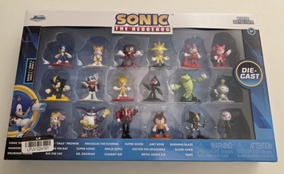 Sonic The Hedgehog Nano MetalFigs Series 2 Metal Die Cast 18 Figures Jada- New