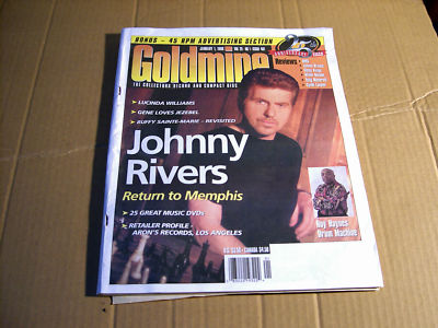 GOLDMINE - JANUARY 1, 1999 -VOL 25 NO 1 - JOHNNY RIVERS