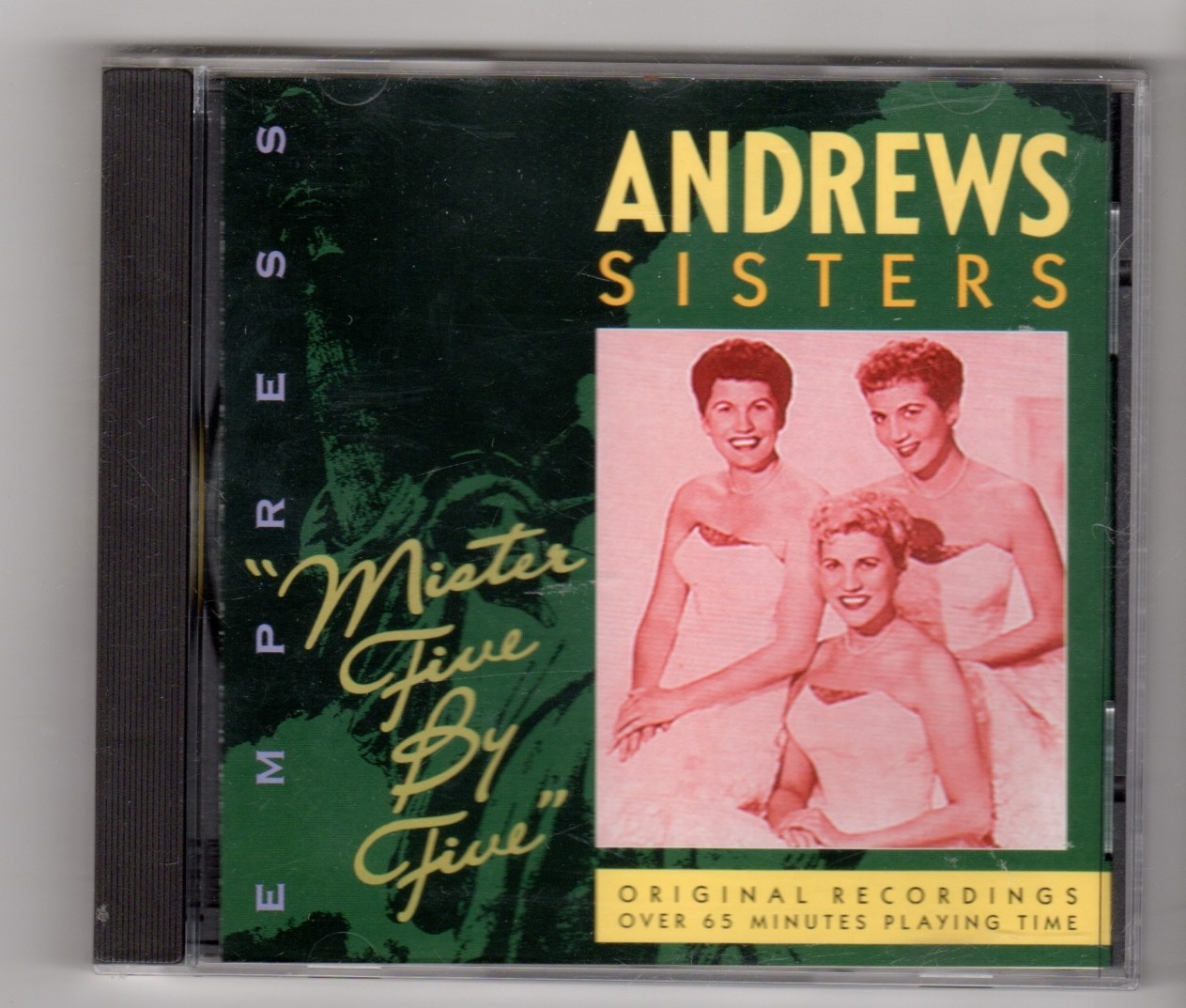 (IN898) Andrews Sisters, Mister Five By Five - 1996 CD