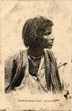 CPA AK SENEGAL Kayes Un type maure (821856)