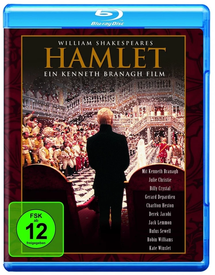 Hamlet (1996)[Blu-ray/NEU/OVP] von und mit Kenneth Branagh nach Shakespeare - Bild 3 von 3