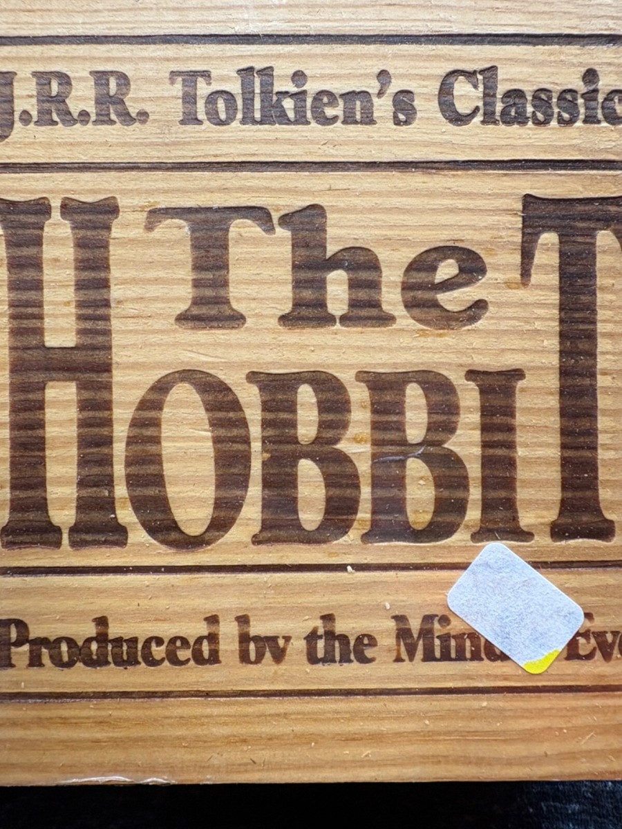 The Hobbit 6 Cassette Wooden Box Set Minds Eye Audiobook Read By