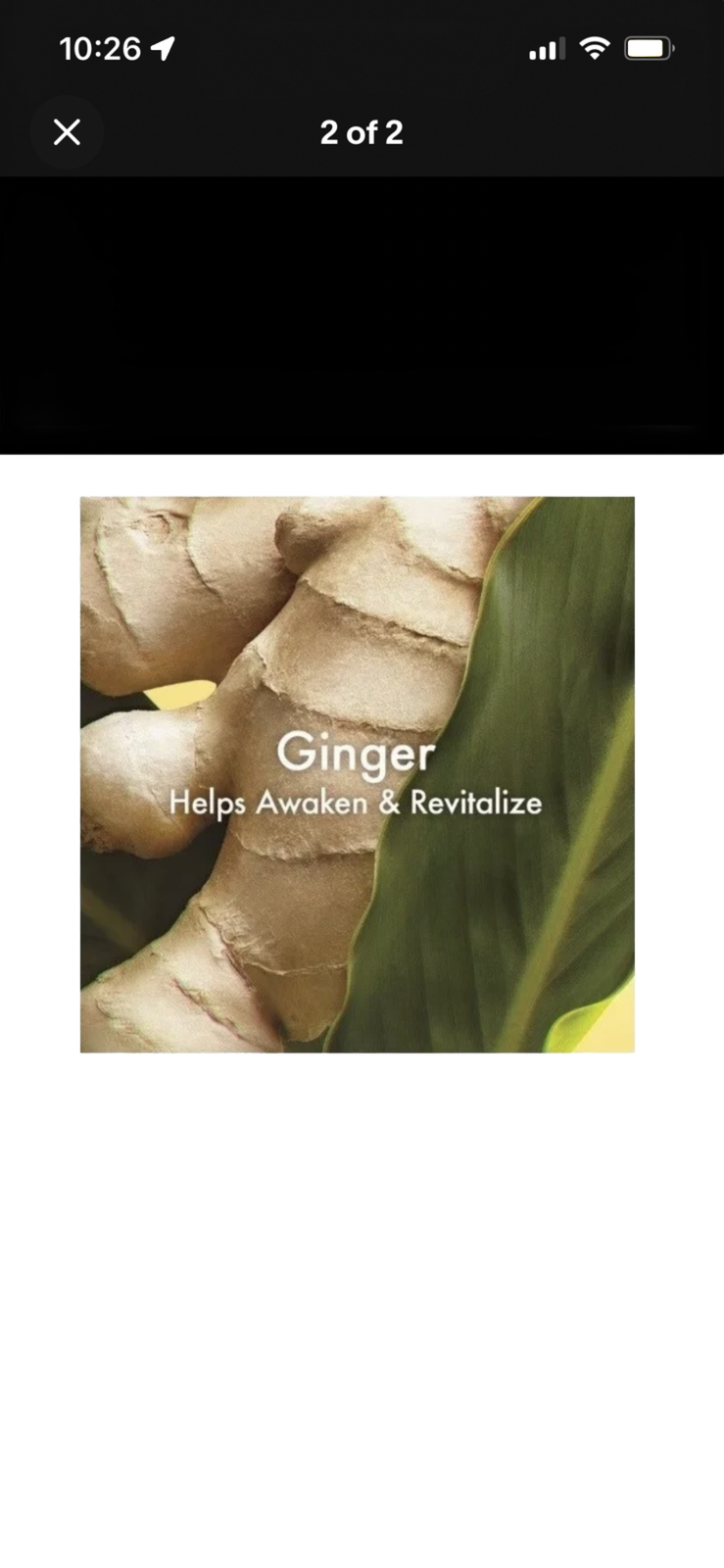 Origins Ginger Essence Sensous Skin Scent Spray 0.5 Oz/15 Ml Rare AminoTher