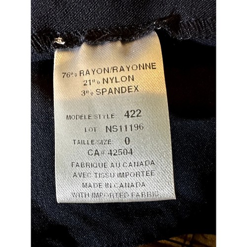 LISETTE L Women's Slim Leg Flatter Control Stretch Shorts Black Size 0 - NWT - Picture 7 of 10