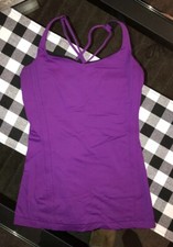 lululemon Purple Workout Tank Size 4