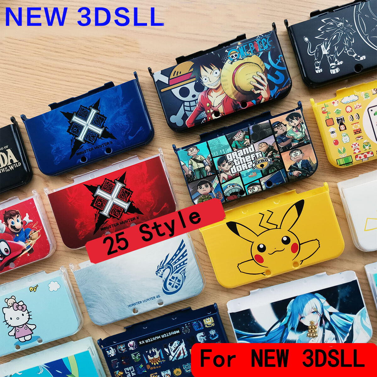 25 Designs Snap on Case Shell for Nintendo New 3DS XL/LL | eBay